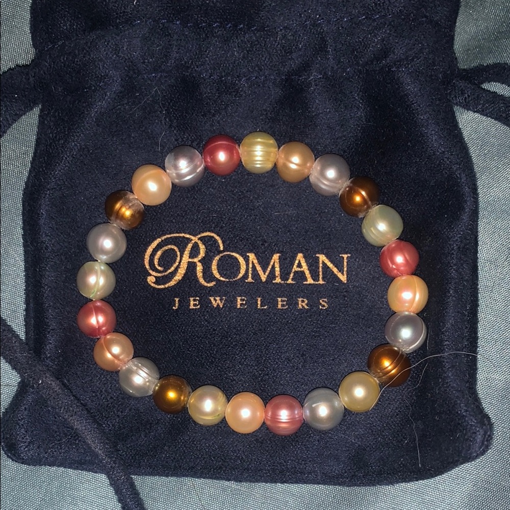 Multicolor Pearl Bracelet
